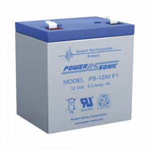 Ps1250f1 Power Sonic Bateria De Respaldo UL De 12V