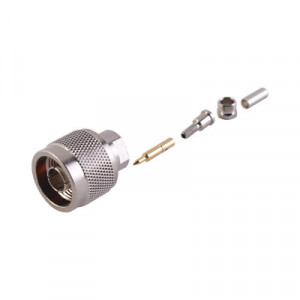 RF INDUSTRIES LTD RFN1005B03 Conector N Macho de anillo pleg