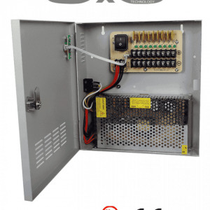 SAXXON TVN400028 SAXXON PSU1220-D9 - Fuente de Poder de 12 v