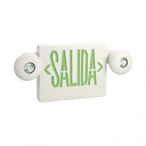 SFIRE SF860HGN Letrero LED de SALIDA con Luz de Emergencia/M