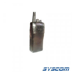 Syscom FSMTK260 Funda de Piel Reforzada. Para Radios KENWOOD