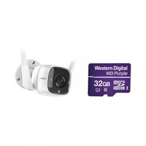 TP-LINK TAPOC310WD32 Kit de Camara IP Wi-Fi / Incluye 1 Piez
