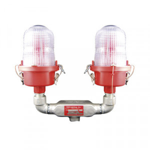 TWR OL2VLED2IR Lampara de Obstruccion Roja Certificada/ Luz