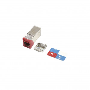 Z6as03 Siemon Jack Z-MAX Cat6A Blindado Montaje