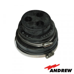 204679a14 Andrew / Commscope Bota Pasamuros Con 3 Orificios Para
