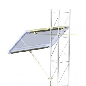 EPCOM INDUSTRIAL SST45L Montaje para Un Modulo Solar Mediano