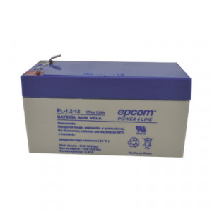 EPCOM POWERLINE PL1212 Bateria de respaldo de equipo electro