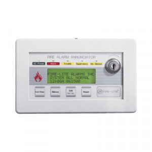 FIRE-LITE LCD80F Anunciador De Incendio Remoto - Para Panele