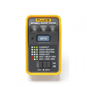 FLUKE ST120 Probador de Tomacorriente Electrico Estandar o G