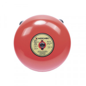 HOCHIKI B624 Campana para alarma de incendio 6 pulgadas 24 V