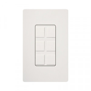 LUTRON ELECTRONICS SC6PFSW Caja de pared para contactos vari