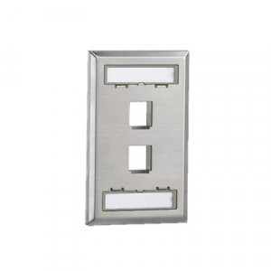 PANDUIT NKF2S Placa de Pared Vertical Salida Para 2 Puertos