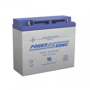 POWER SONIC PS12180NB Bateria de Respaldo UL de 12V 18AH / I