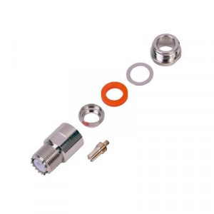 Rfu5201e Rf Industriesltd Conector UHF Hembra SO