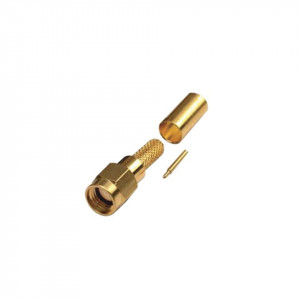 Rsa30001c1 Rf Industriesltd Conector SMA Macho De