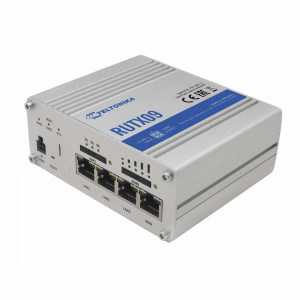 Rutx09 Teltonika Router Industrial LTE4G Cat6 4