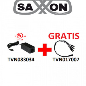 SAXXON TVN083045 SAXXON PSU1205DPAQD - Paquete de Fuente de