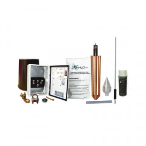 TOTAL GROUND KITMASTER01T Kit Pararrayo con Punta en Acero I