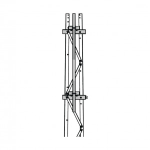 Trystfmu37 Trylon Mastil 2-3/8 X 1.8 M Para Montaj