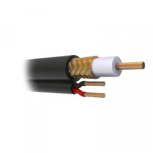 VIAKON RG59V ( venta x metro ) Cable siames coaxial RG59. (