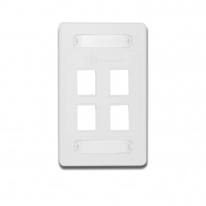 10gmxfps0402 Siemon Placa De Pared Modular 10G MAX