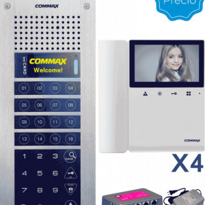cmx104058 COMMAX COMMAX MODUM4PACK - Paquete base