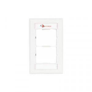 CT4FP02 Siemon Placa de Pared CT Para dos Acoplad