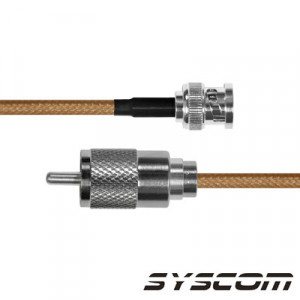 EPCOM INDUSTRIAL SBNC142UHF60 Cable RG142 con conectores BNC