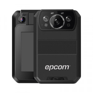 EPCOM XMRR3 Body Camera para Seguridad Video 4K GPS Intercon