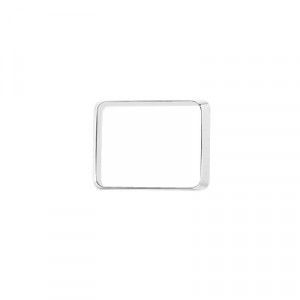 FEDERAL SIGNAL QL97MC Bisel cromado con empaque para luces Q