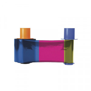HID 084061 Ribbon Full Color YMCF K 500 Imagenes para HDP500
