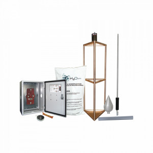 Kda05 Total Ground Kit De Pararrayo Con Punta Con