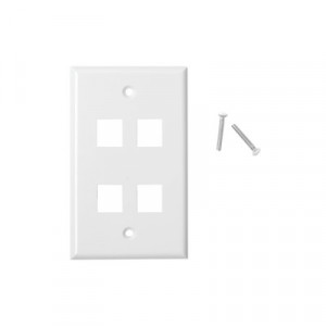 LPFP19 Linkedpro Placa de pared de 4 puertos Keys