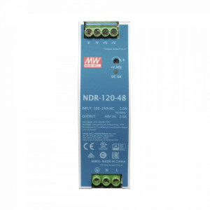 Ndr12048 Meanwell Fuente De Poder Industrial De 12