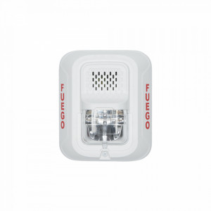 P2wlsp System Sensor Sirena Con Lampara Estrobosco