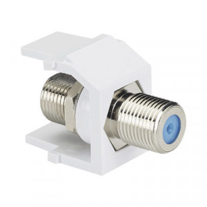 PANDUIT NKFWH Modulo Acoplador Coaxial Tipo F Keystone de 75