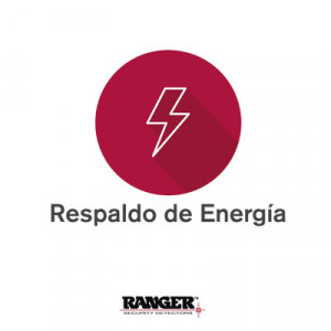 RANGER SECURITY DETECTORS OPCIONBU Respaldo de Energia con B