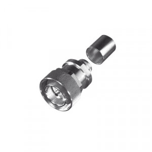 RF INDUSTRIES LTD RFD16042L2 Conector DIN 7-16 Macho de Anil