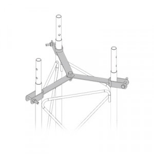 SYSCOM TOWERS SJB30 Brida para sujecion de retenida compatib