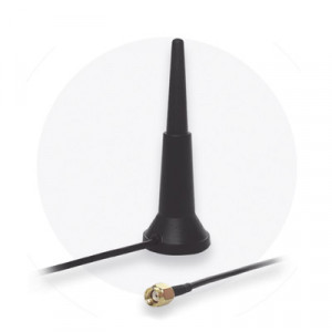 Teltonika PR1KRD30 Antena WiFi Doble Banda SMA 3 dBi Magneti