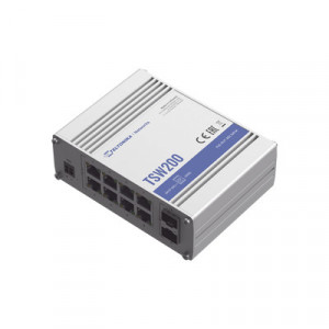 Teltonika TSW200 Switch Industrial No-Administrable 8 puerto