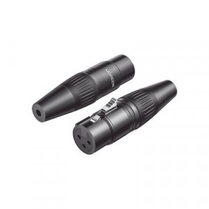 UGREEN 80440 Conector de Audio XLR Tipo Canon Hembra / PVC /