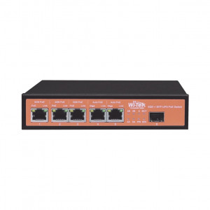 Wips306gfups Wi-tek Switch No Administrable De 5 P