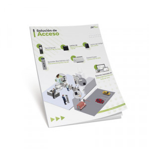ZKTECO DIPZKTECO23500 Diptico ZKTeco (Paquete con 500)