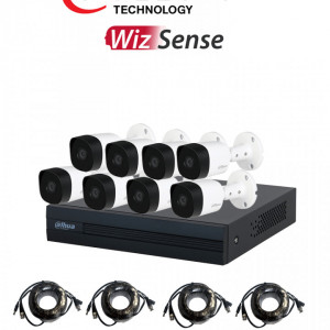 DAHUA DHT0260003 DAHUA KITXVR1B08- I8-B2A21- Kit de 8 Canale