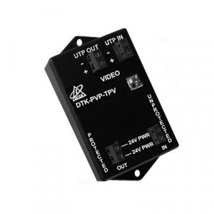 DITEK DTKPVP27BTPV Protector de video por UTP y alimentacion