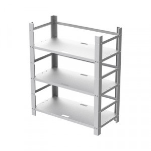 EPCOM INDUSTRIAL EIRACK12BAT Estante Galvanizado de 3 Nivele