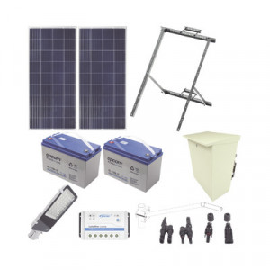 EPCOM INDUSTRIAL KITSL60W Kit de energia solar para alumbrad