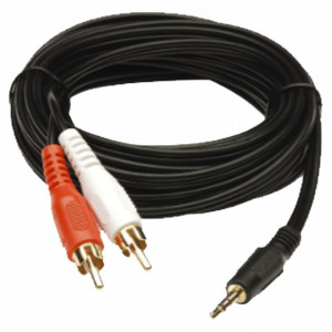EPCOM PROAUDIO EPRCA35 Convertidor 3.5mm Estereo a 2 RCA Mac