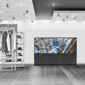HIKVISION DSCW3X2LUY55 Kit Videowall Comercial 3X2 / Incluye